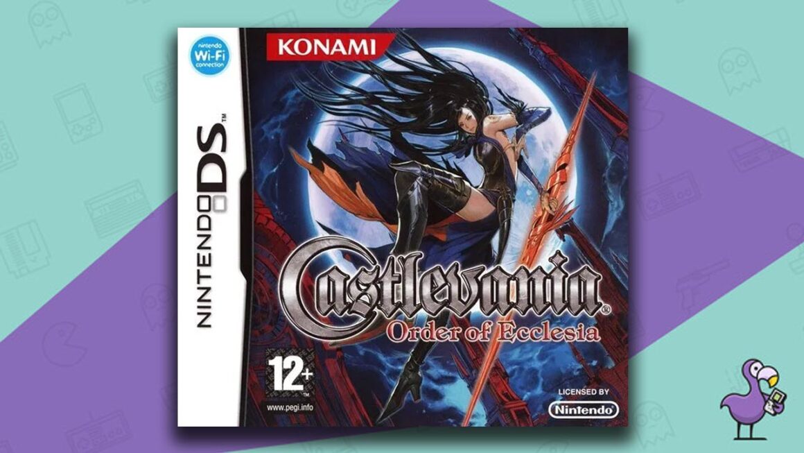 Best Nintendo DS Games - Castlevania: Order of Ecclesia game case cover art