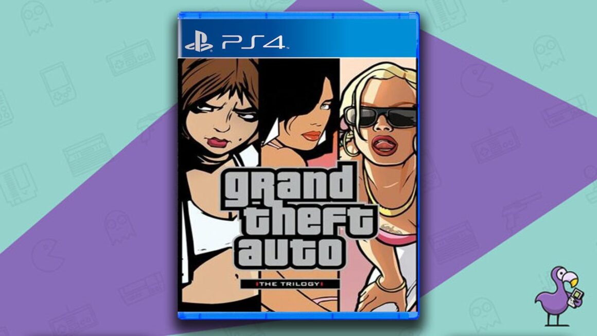 Best PS2 Games on PS4 - GTA Trilogy game case cover art