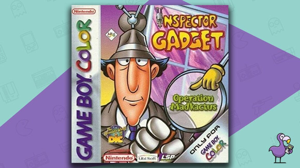 Best Gameboy Color Games - Inspector Gadget: Operation Madkactus game case cover art