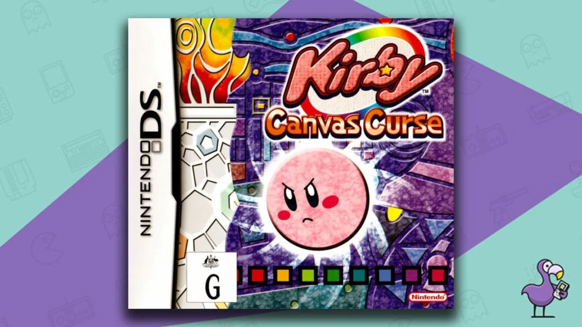 Best Nintendo DS Games - Kirby: Canvas Curse game case cover art