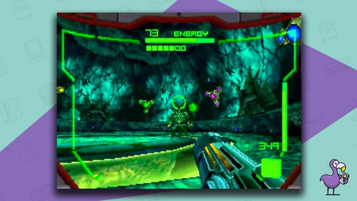 Metroid Prime: Hunters gameplay