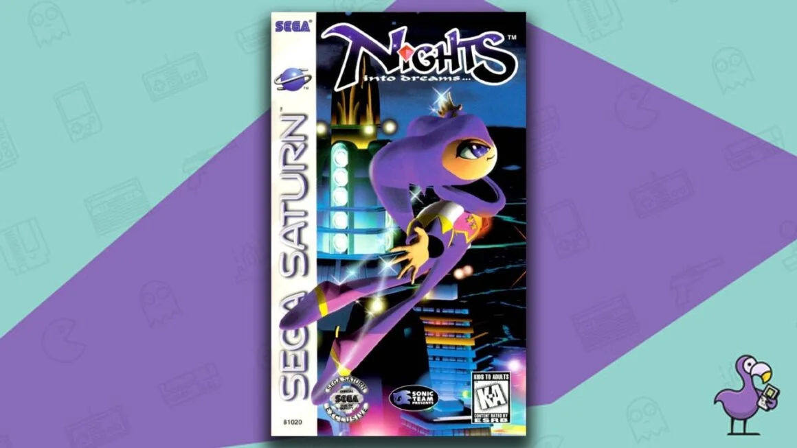 Best Sega Saturn Games - Nights into Dreams game case cover art