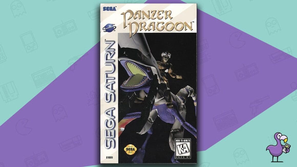 Panzer Dragoon Saga game case cover art Sega Saturn