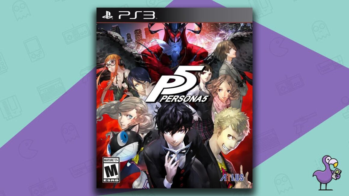 Best PS3 RPG Games - Persona 5 game case cover art