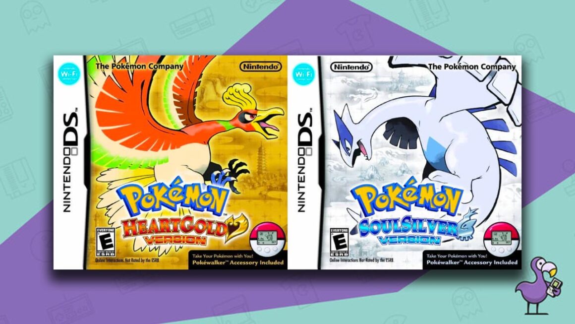 Best Nintendo DS Games - Pokemon HeartGold/SoulSilver game case cover art
