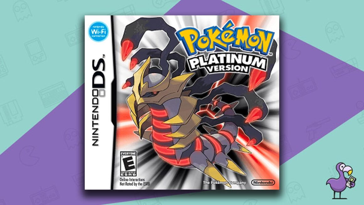 Best Pokemon Games - Pokemon 
Patinum game case cover art