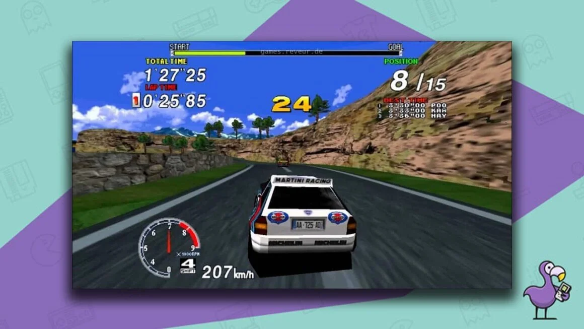 Sega Rally Championship gameplay