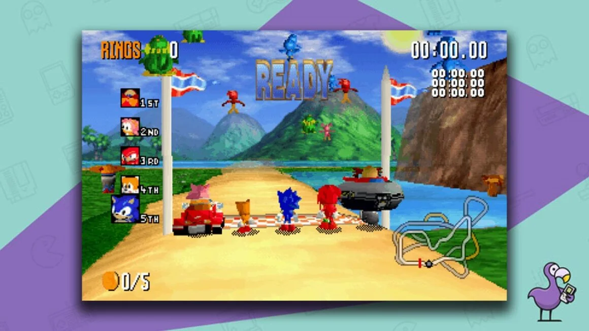 Sonic R gameplay