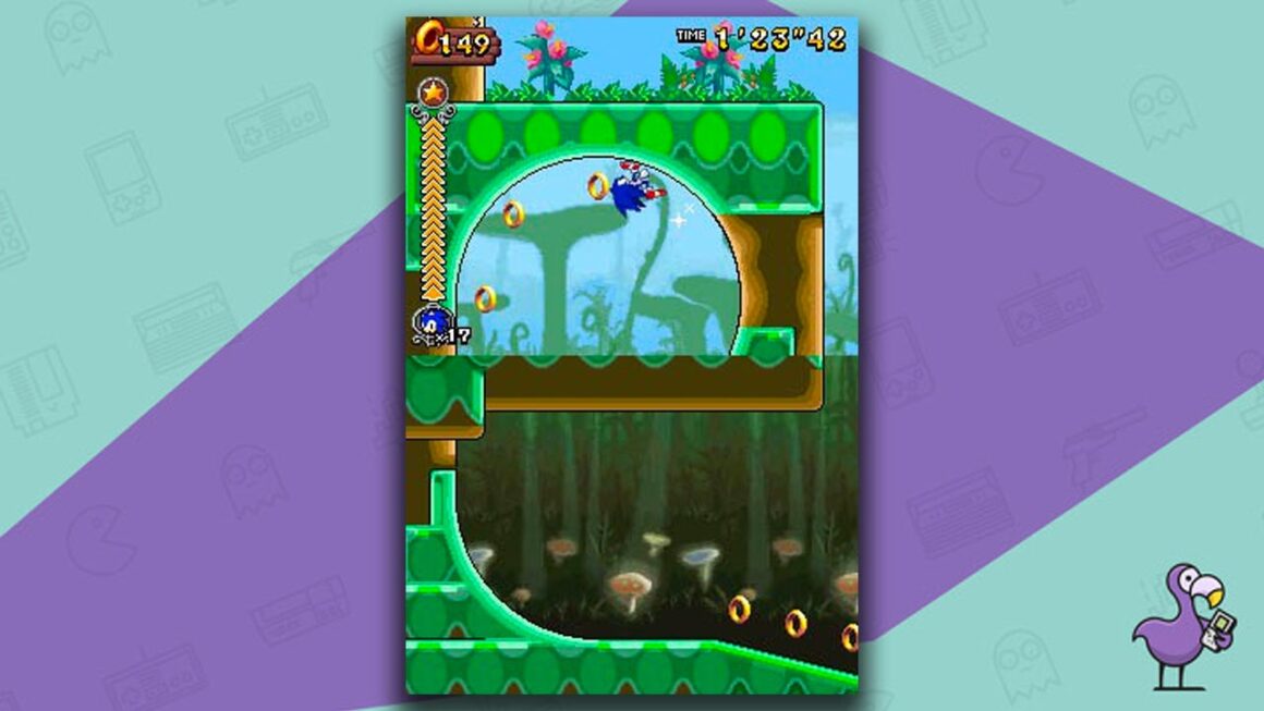 Sonic Rush Adventure gameplay