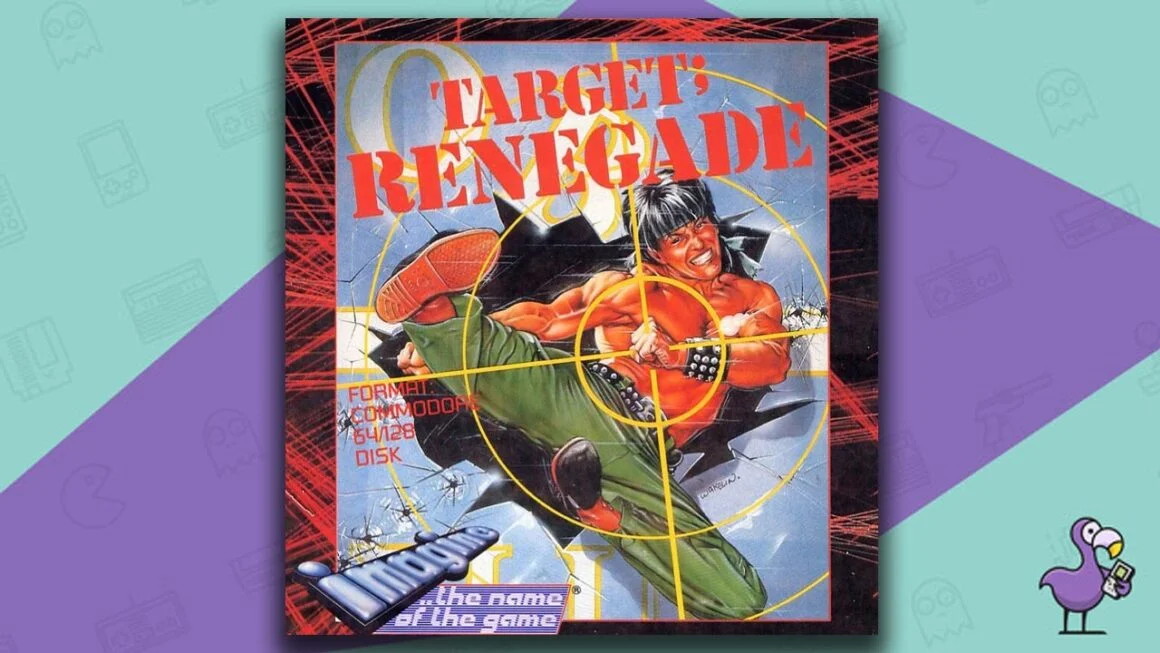 Best Commodore 64 Games - Target Renegade game case cover art