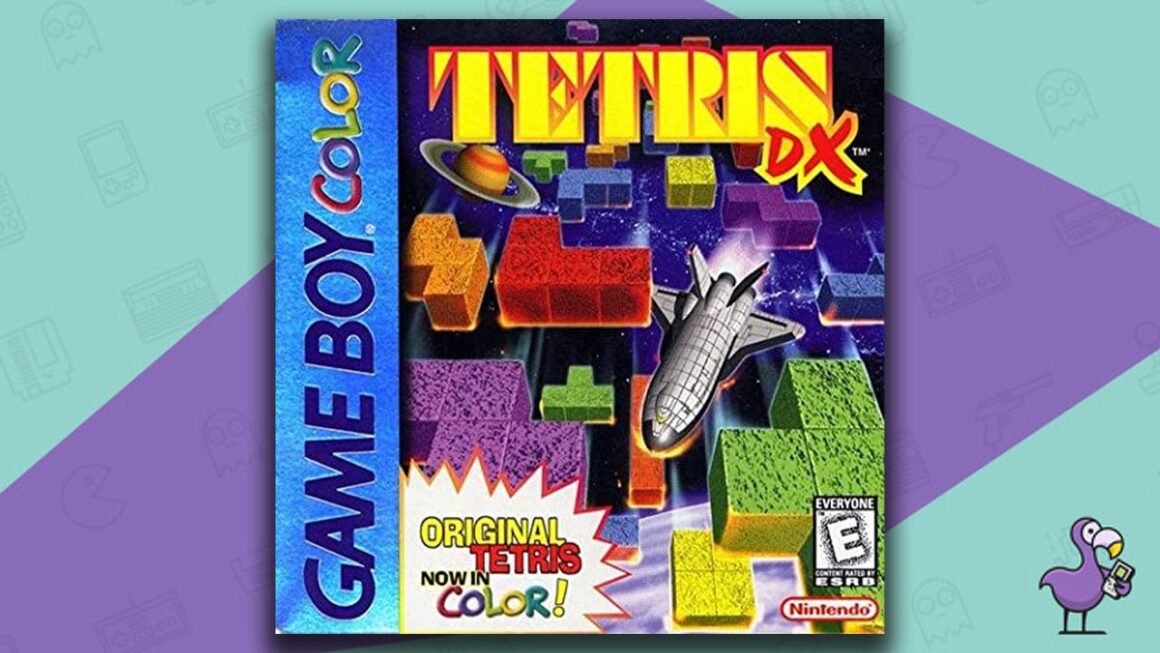 Best Gameboy Color Games - Tetris DX game case cover art