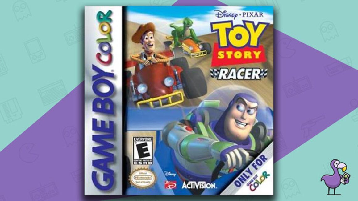 Best Gameboy Color Games - Toy Story Racer game case cover art