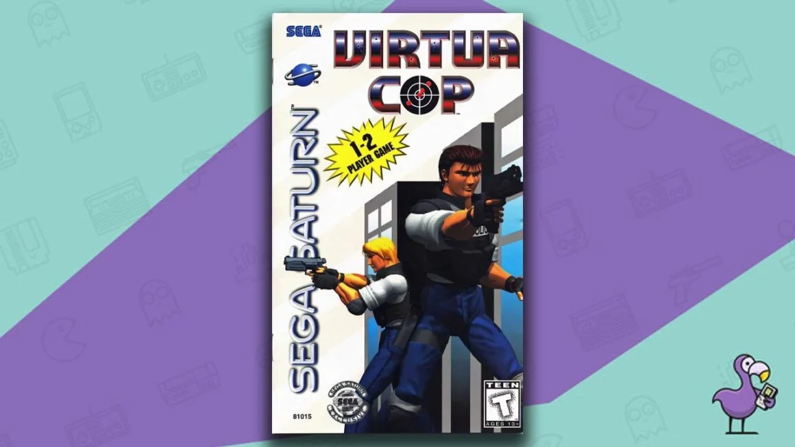 Best Sega Saturn Games - Virtua Cop game case cover art