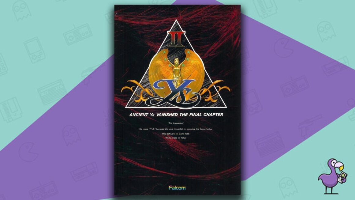 Best MSX Games - YS II - Ancient YS Vanished - The Final Chapter game case cover art