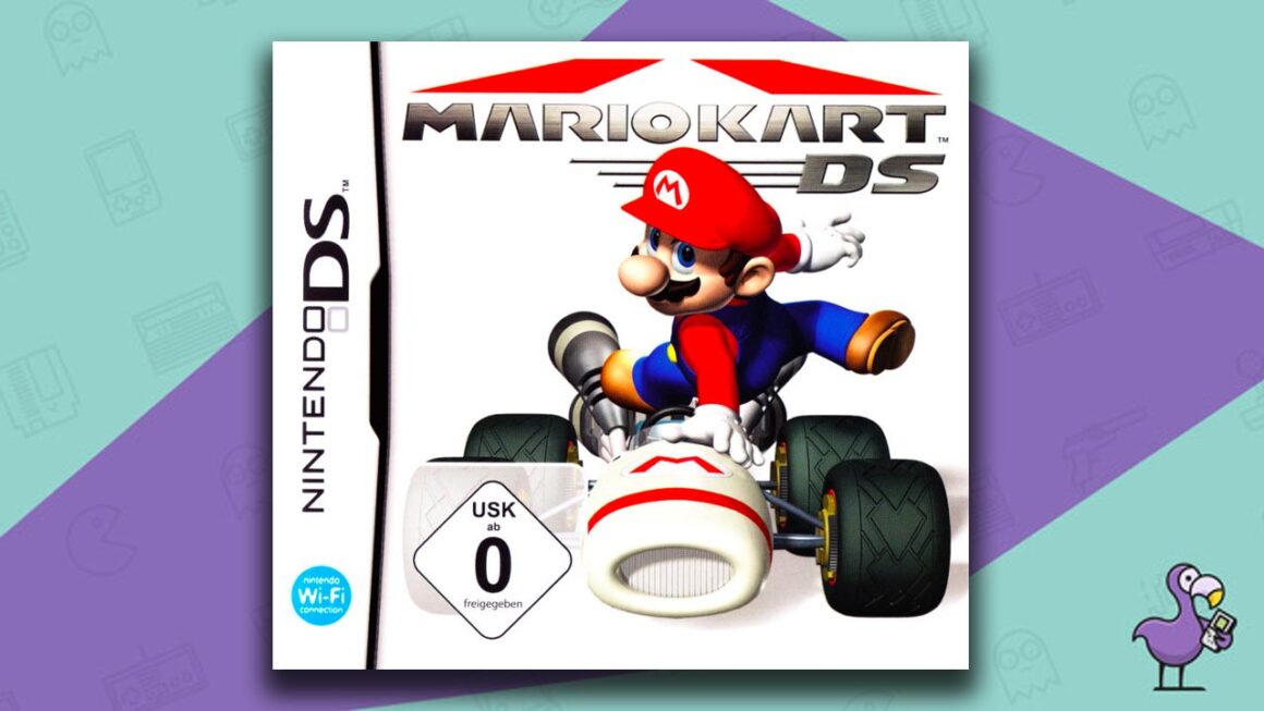 Best Selling Nintendo DS games - Mario Kart DS Game Case Cover Art