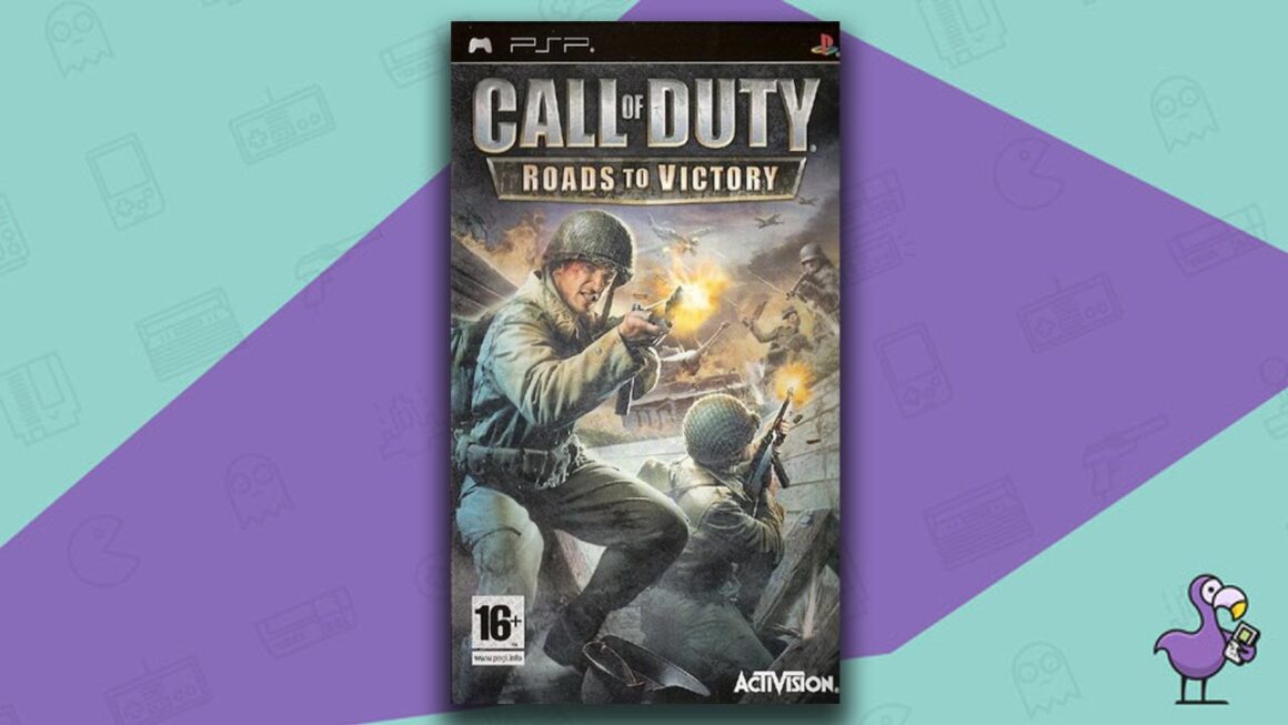 Best PSP games - Call of Duty: Roads to Victory game case cover art