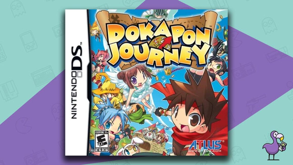 Rare Nintendo DS Games - Dokapon Journey game case cover art