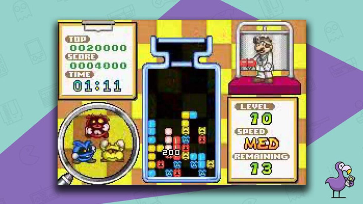 Dr Mario & Puzzle League  gameplay