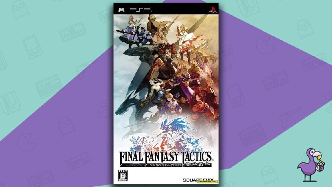 Best PSP games - Final Fantasy Tactics: The War of the Lions game case cover art