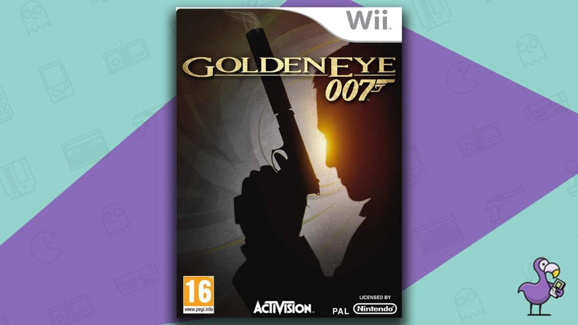 Best 4 Player Nintendo Wii games - Goldeneye 007 game case cover art