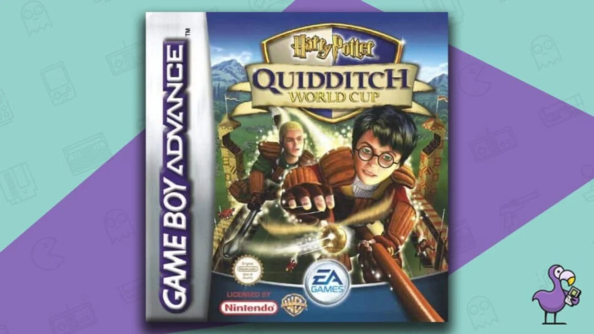 Best Gameboy Advance Games - Harry Potter Quidditch World Cup game case cover art