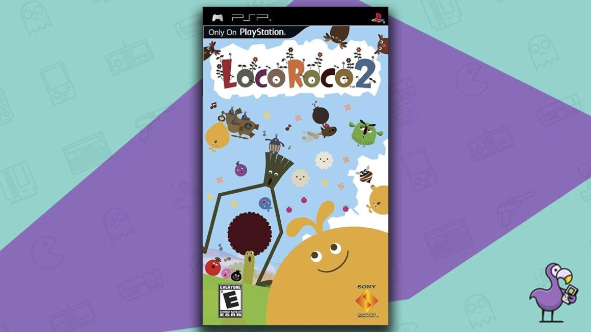 Loco Roco 2 game case cover art PSP