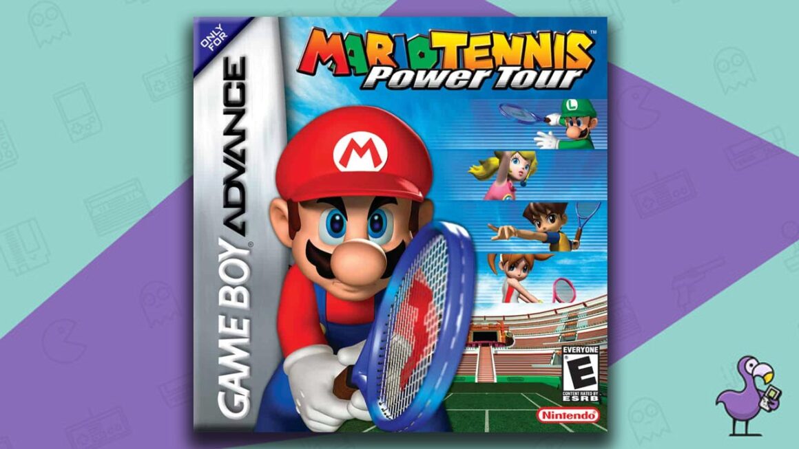 Best GBA RPGs - Mario Tennis Power Tour game case cover art