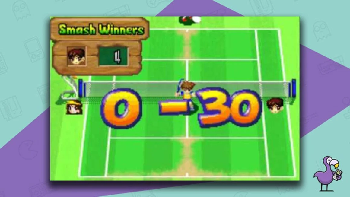 Mario Tennis: Power Tour gameplay