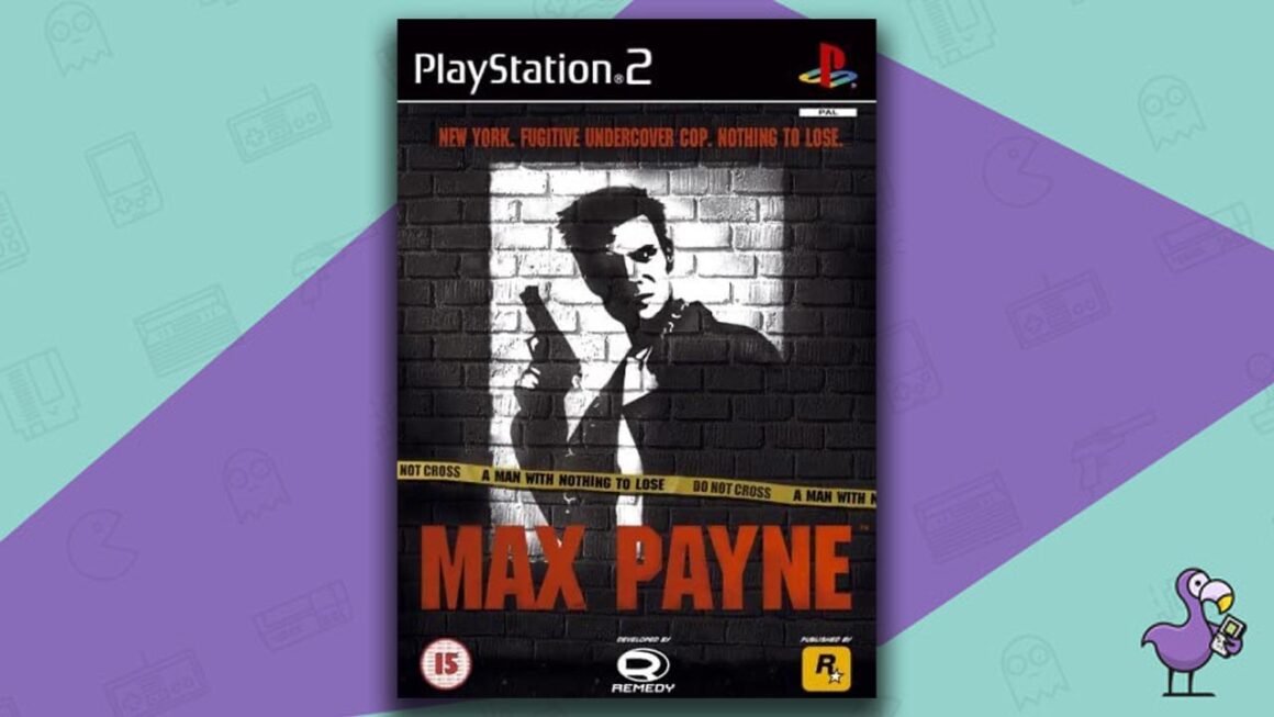 best ps2 games - max Payne game case cover art