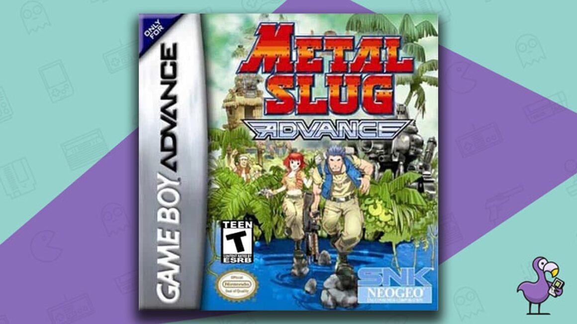 Best Gameboy Advance Games - Metal Slug Advance game case cover art