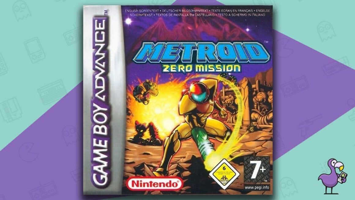 Best Gameboy Advance Games - Metroid: Zero Mission game case cover art