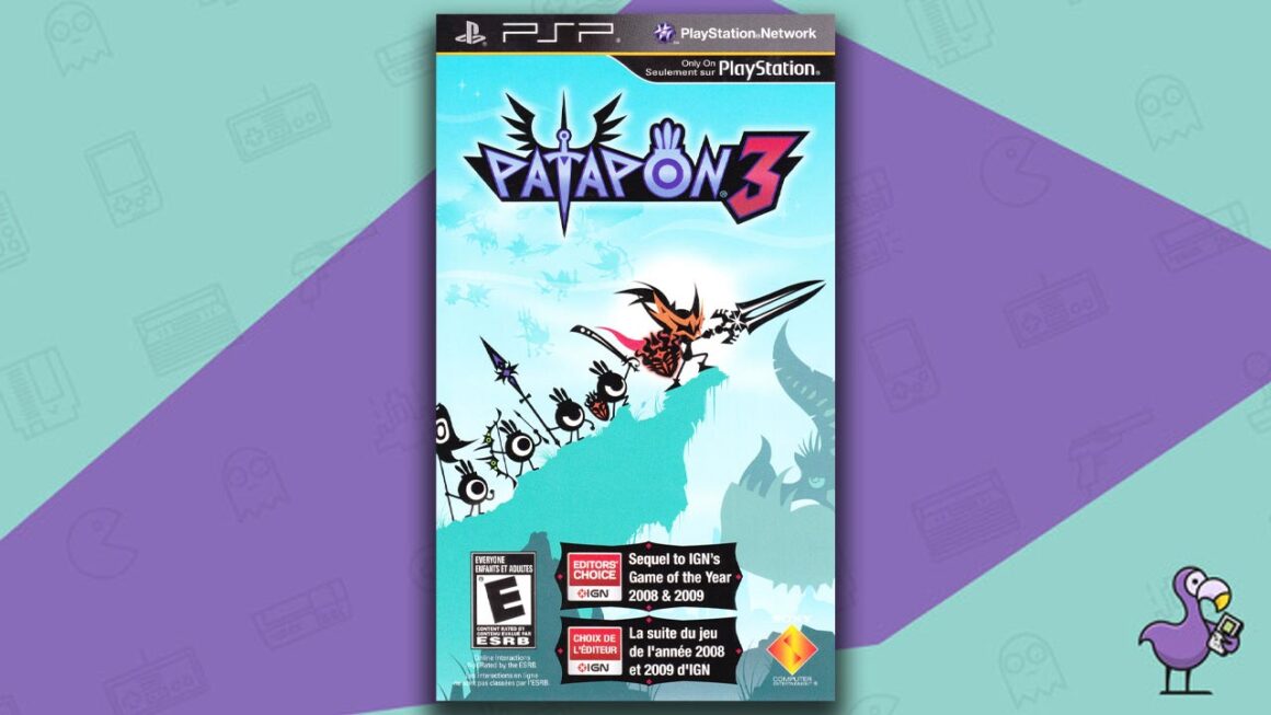 Best PSP Go Games - Patapon 3 PSP game case cover art