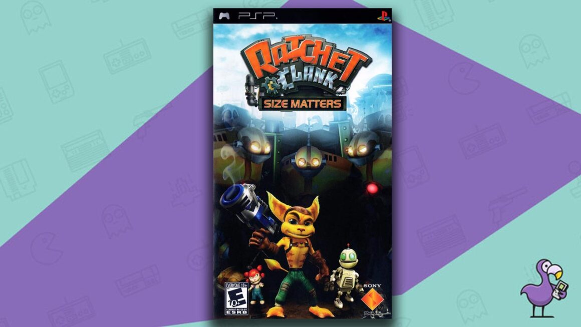 Best PSP Games - Ratchet & Clank: Size Matter game case