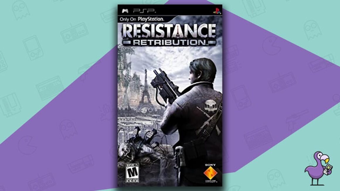 Best PSP Games - Resistance: Retribution game case