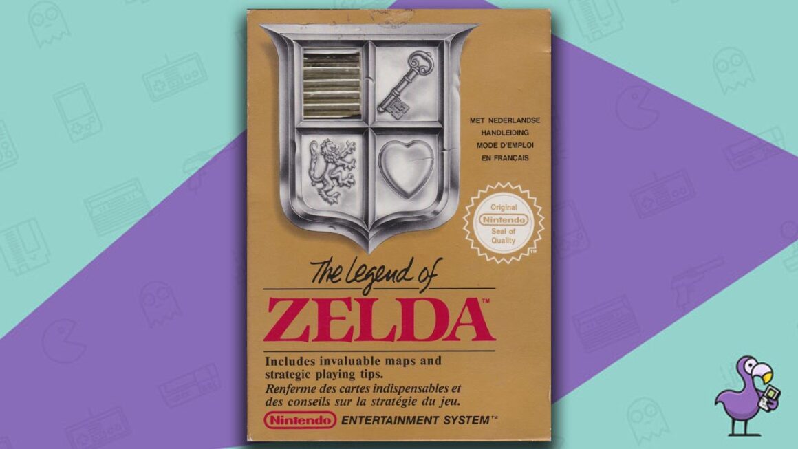 How Many Zelda Games Are There - the Legend of Zelda NES game case