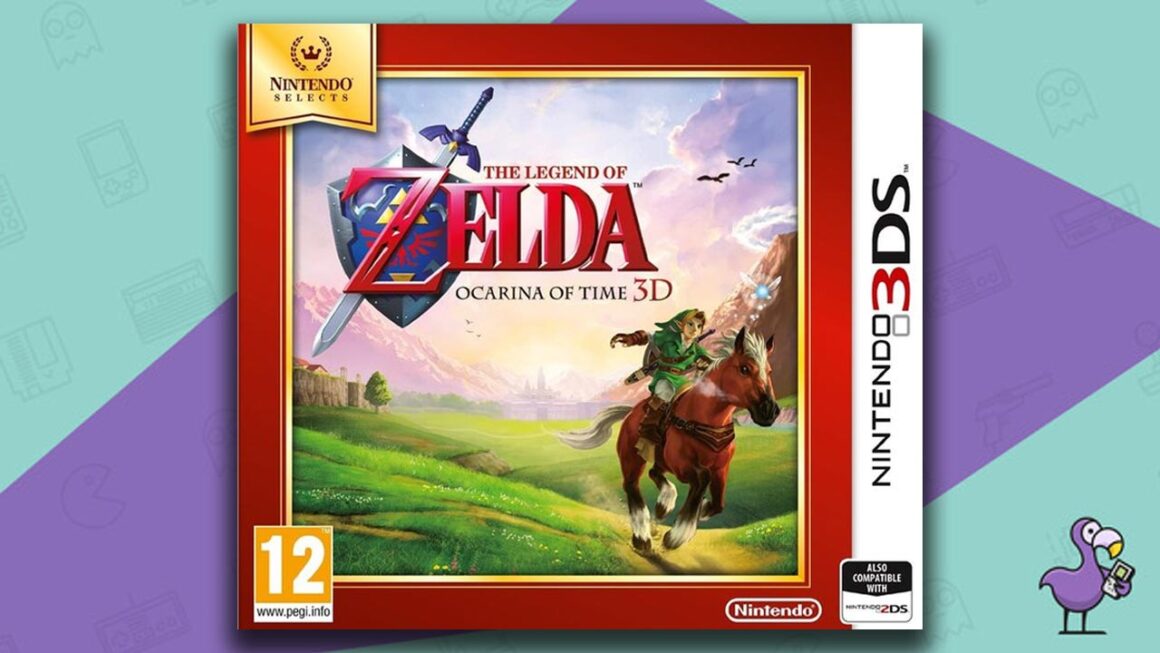 Best Nintendo 3DS games - Ocarina of Time 3D game case cover art