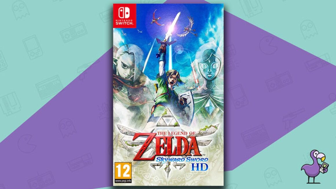 Best Zelda Games On Nintendo Switch - Skyward Sword HD game case