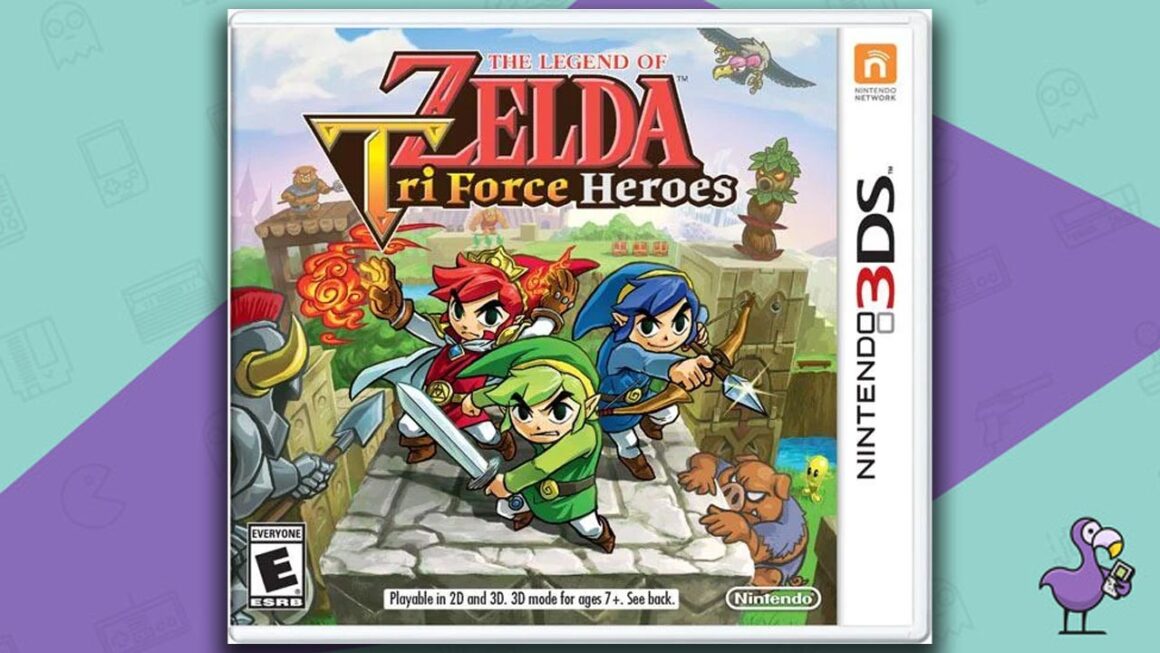 How Many Zelda Games Are There - Triforce Heroes Game Case DS