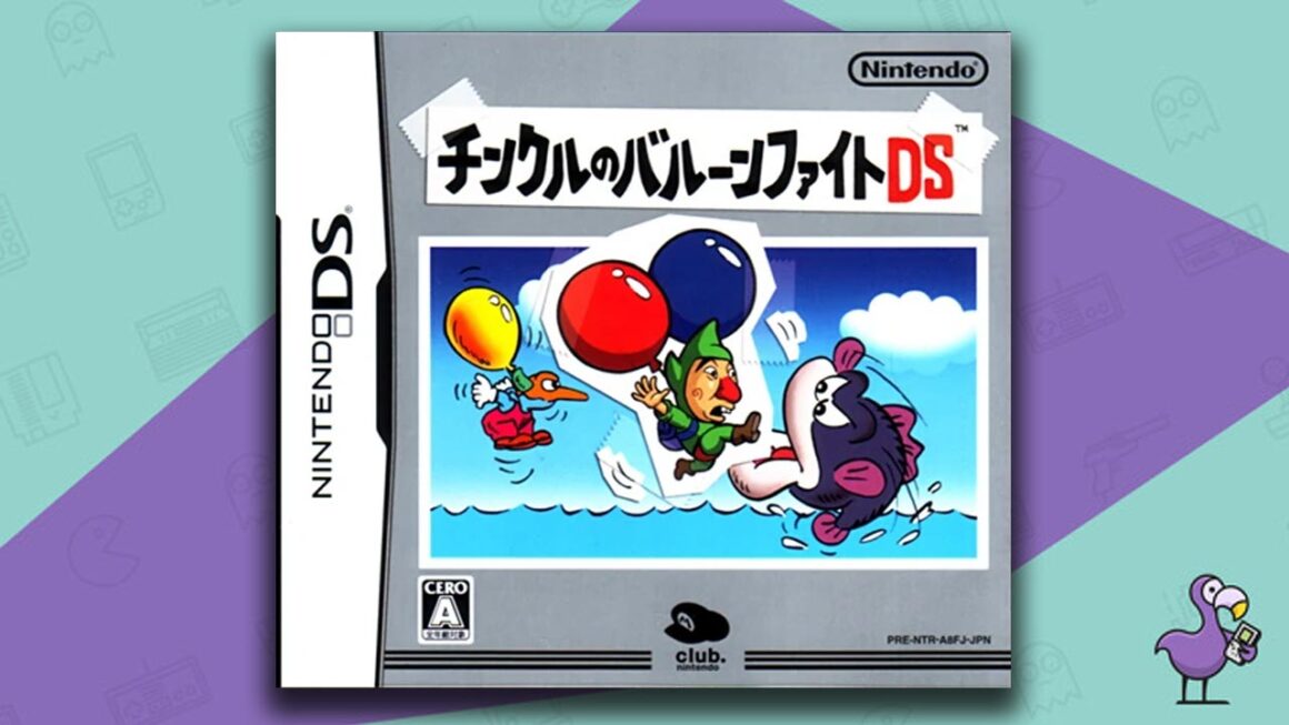 How Many Zelda Games Are There - Tingle's Baloon flight DS game case cover art