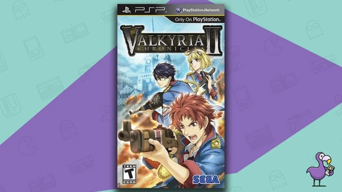 Best PSP games - Valkyria Chronicles 2 game case cover art