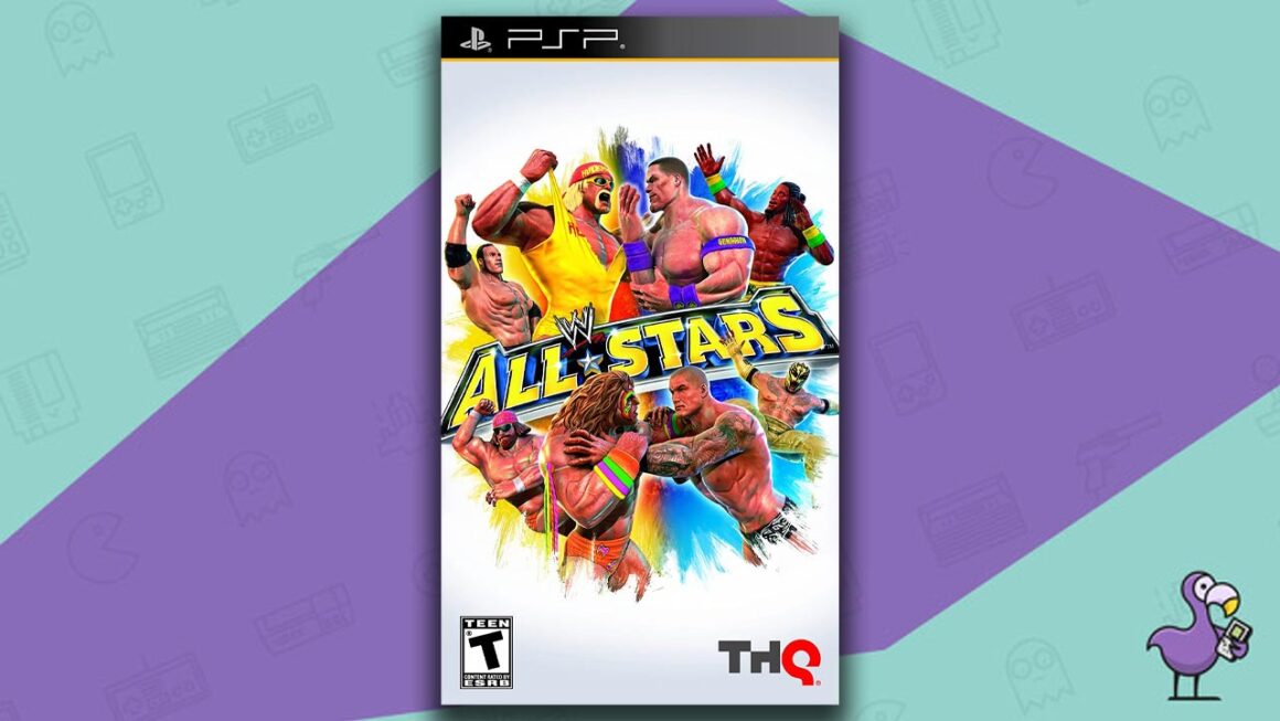Best PSP games - WWE All Stars game case cover art