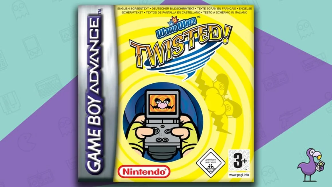 Best Gameboy Advance Games - WarioWare Twisted game case cover art