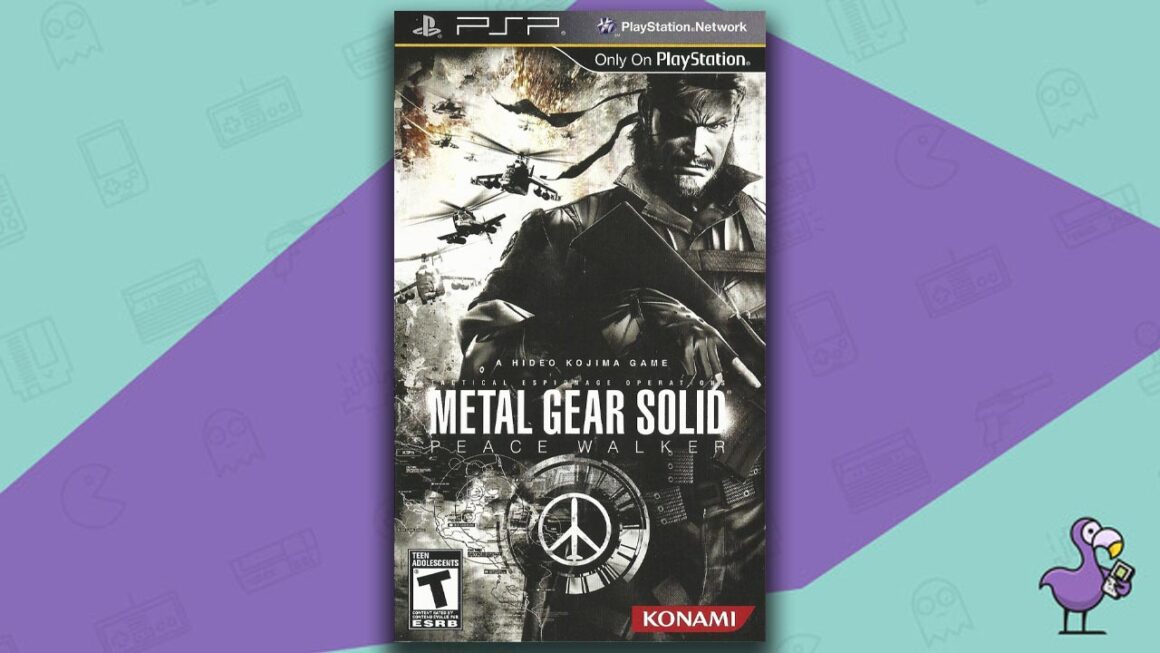 Metal Gear Solid Peace Walker game case cover art PSP