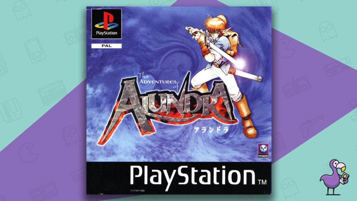 Best PS1 games - Alundra game case cover art