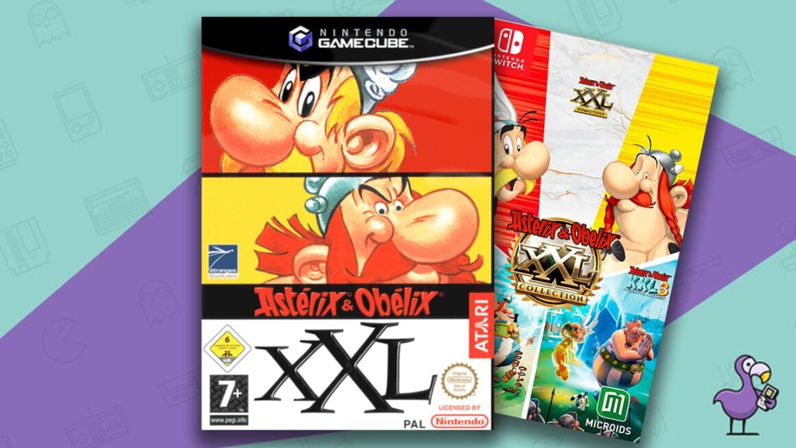 Best GameCube Games on Switch - Asterix & Obelix XXL game cases 