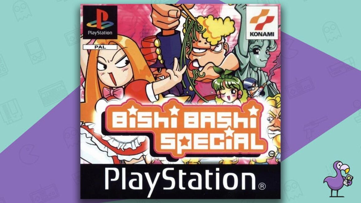 Best PS1 games - Bishi Bashi Special game case cover art