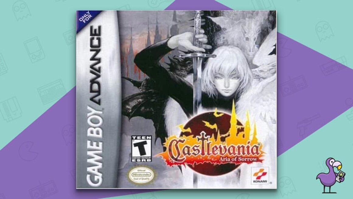 Best GBA RPGs - Castlevania Aria of Sorrow game case cover art