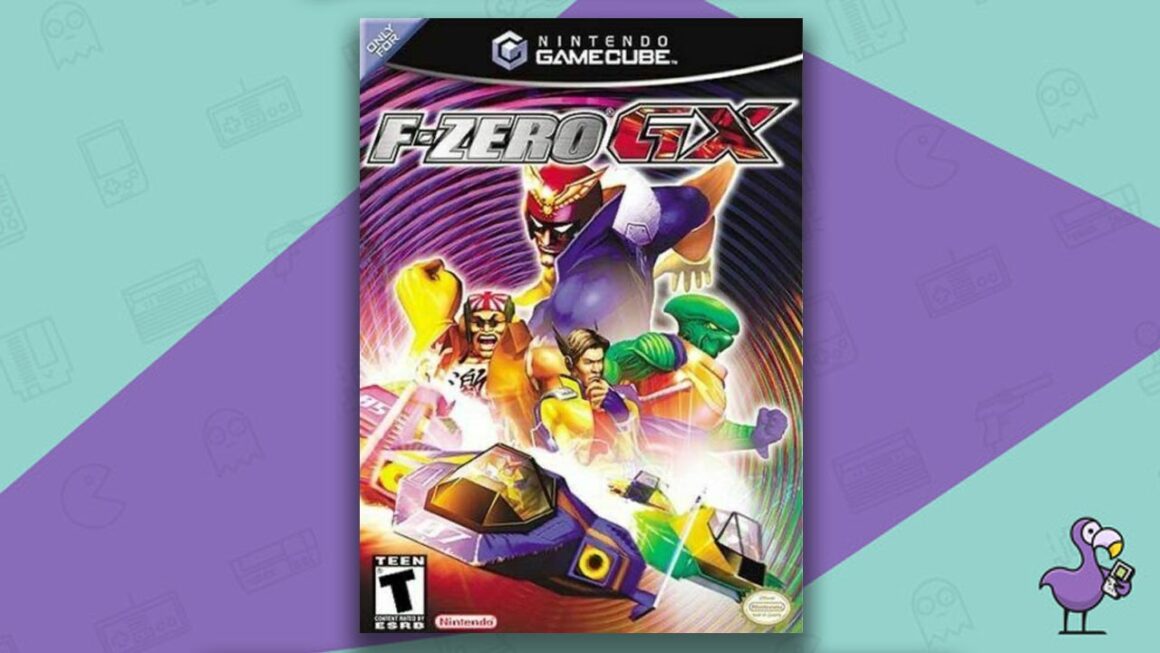 best multiplayer GameCube games - F-Zero GX game case cover art