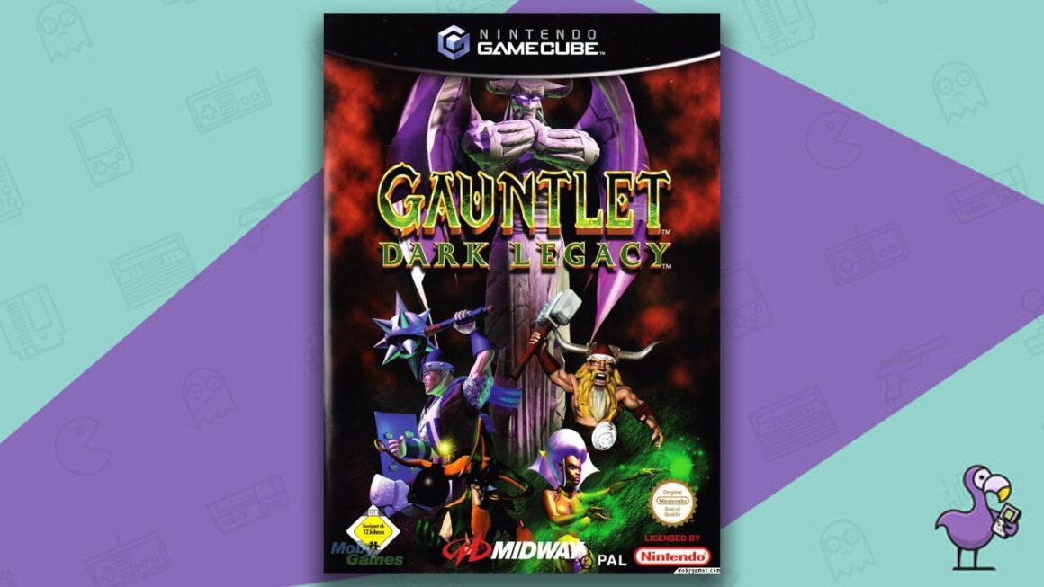 best multiplayer GameCube games - Gauntlet Dark Legacy game case cover art