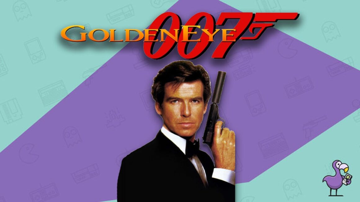 Goldeneye On Switch - James Bond with Goldeneye Logo 